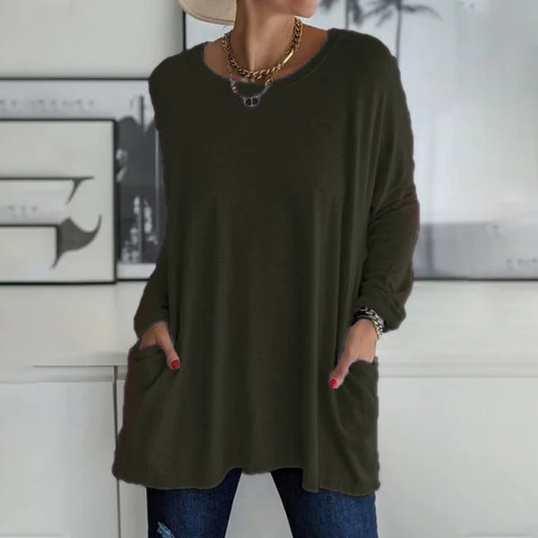 Moira | Relaxed Long Sleeve Top