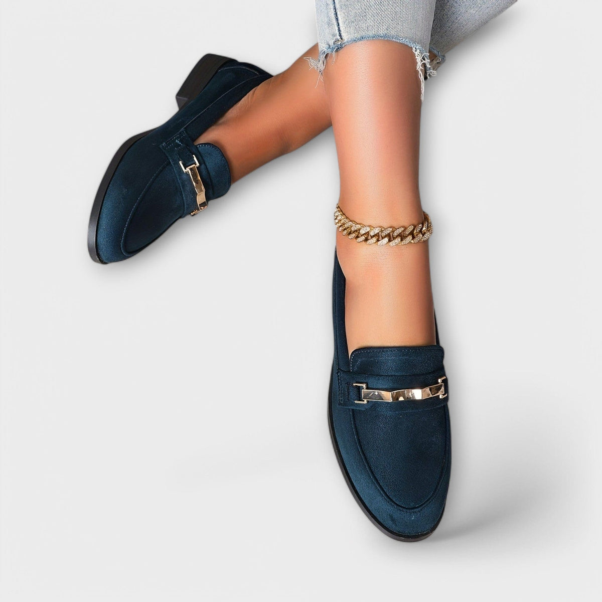 Noémie | Flannel Loafers