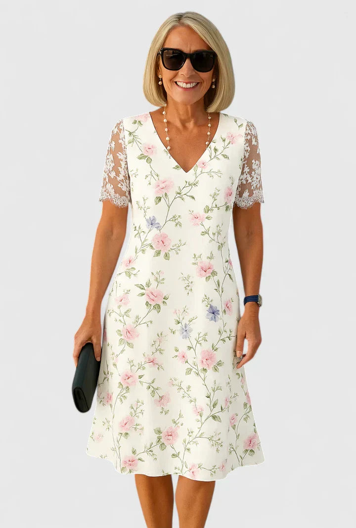 Brislyn | Elegant Midi Dress