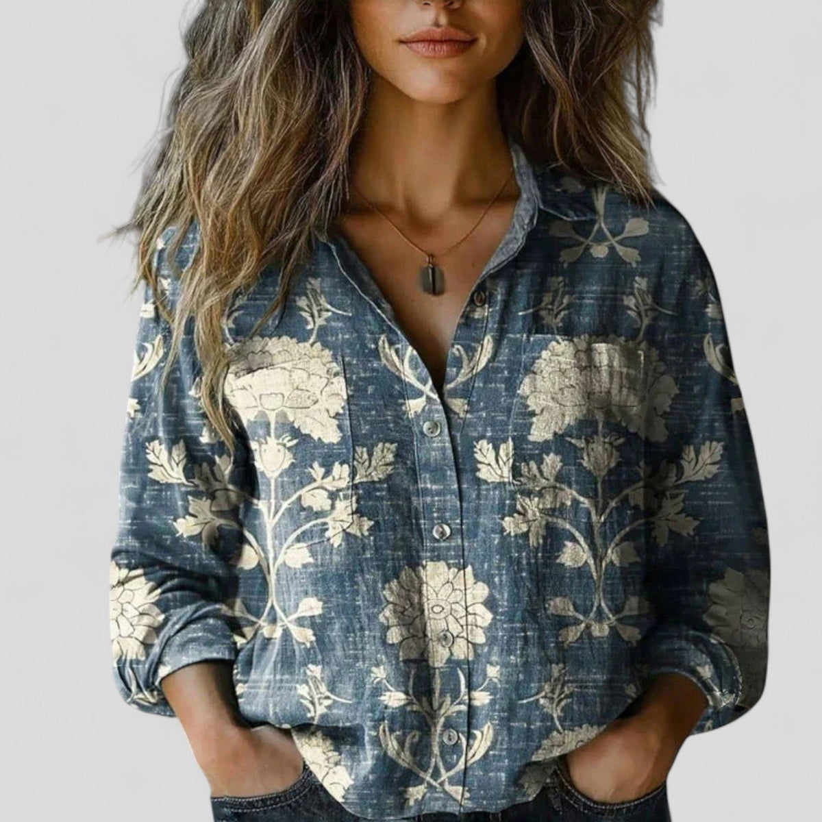 Lorenhilde | Comfortable Blouse Shirt
