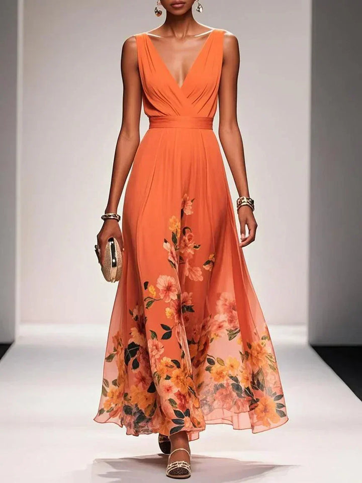 Isabella | Women's Floral Print Wedding Guest Dress