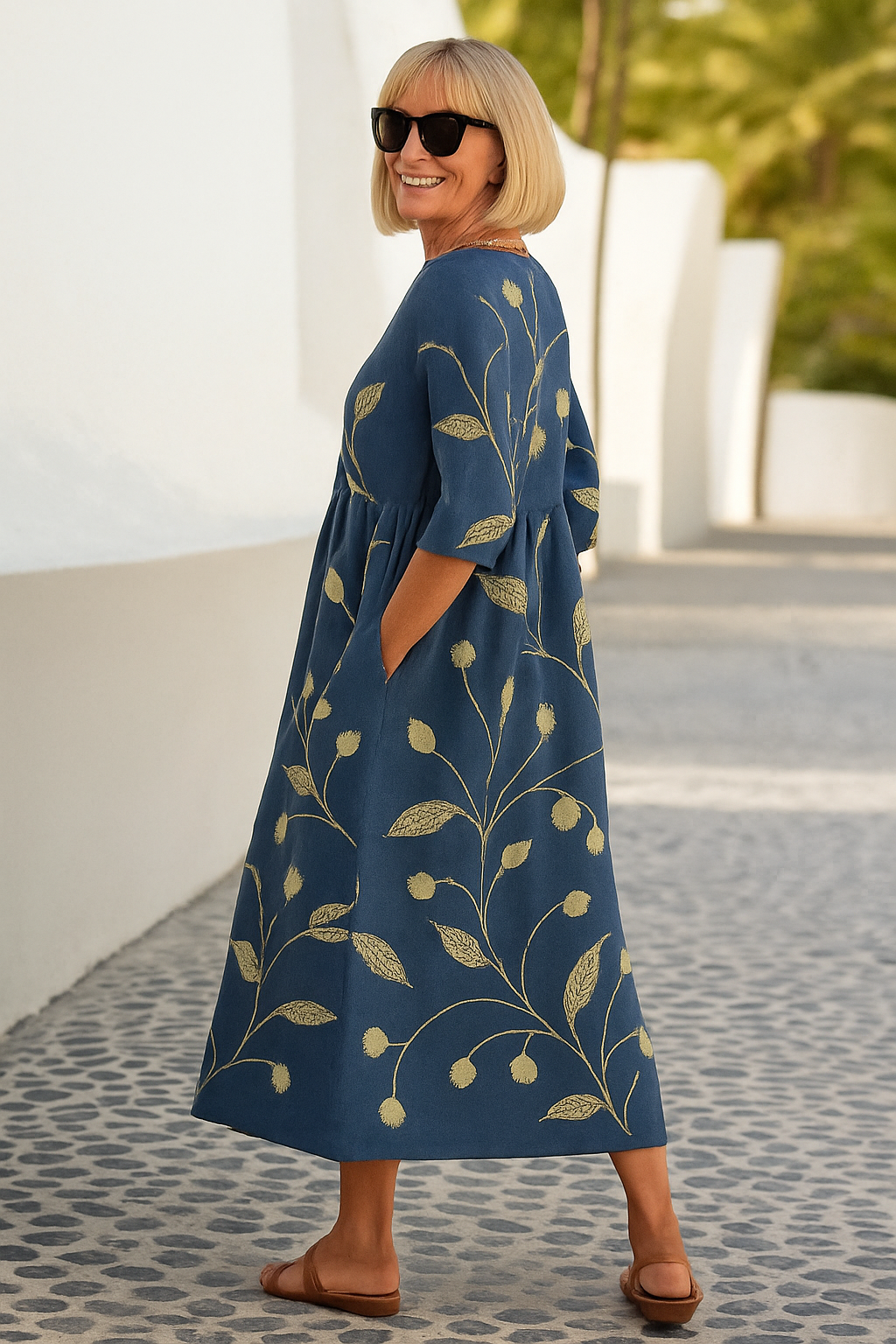 Eliza | Relaxed Midi Dress