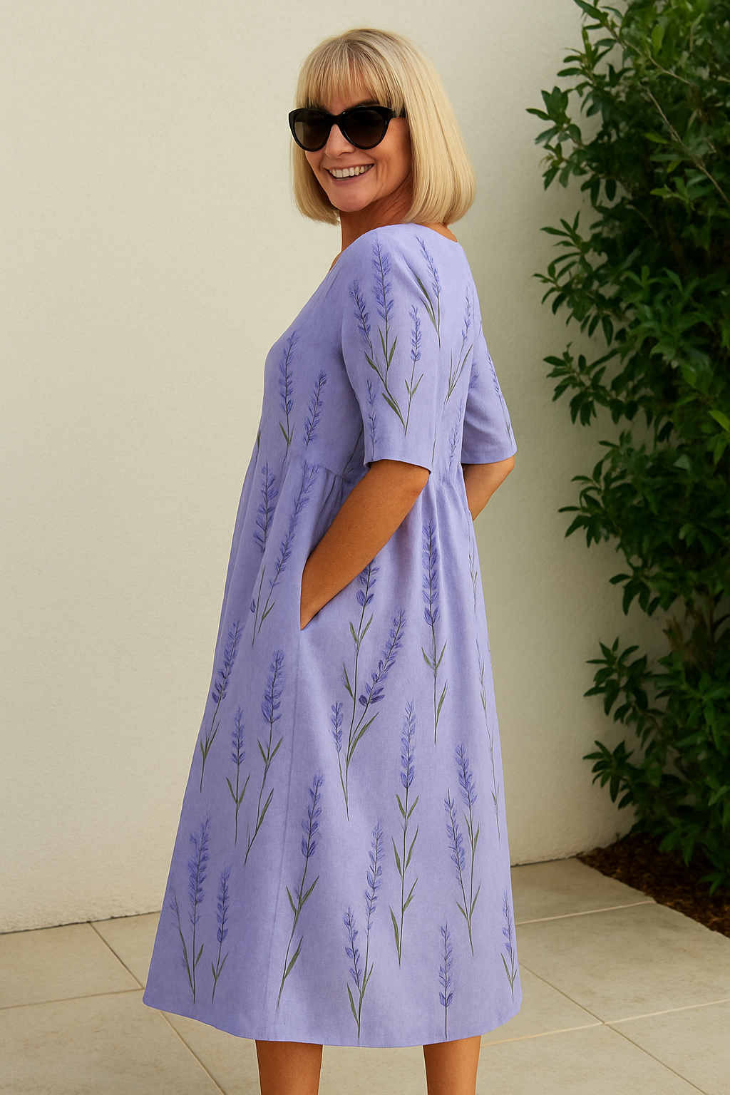 Eliza | Relaxed Midi Dress