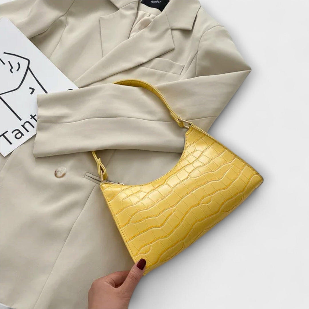 Olivia - Shiny Leather Bag