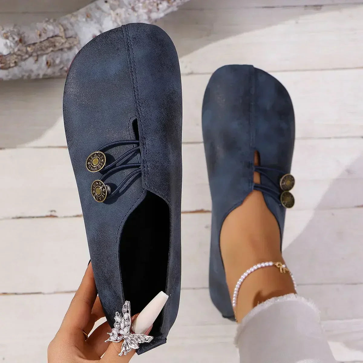 Jaimy | Suede Loafers