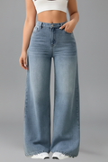 Evelyn | Women’s High-Rise Wide-Leg Denim Jeans