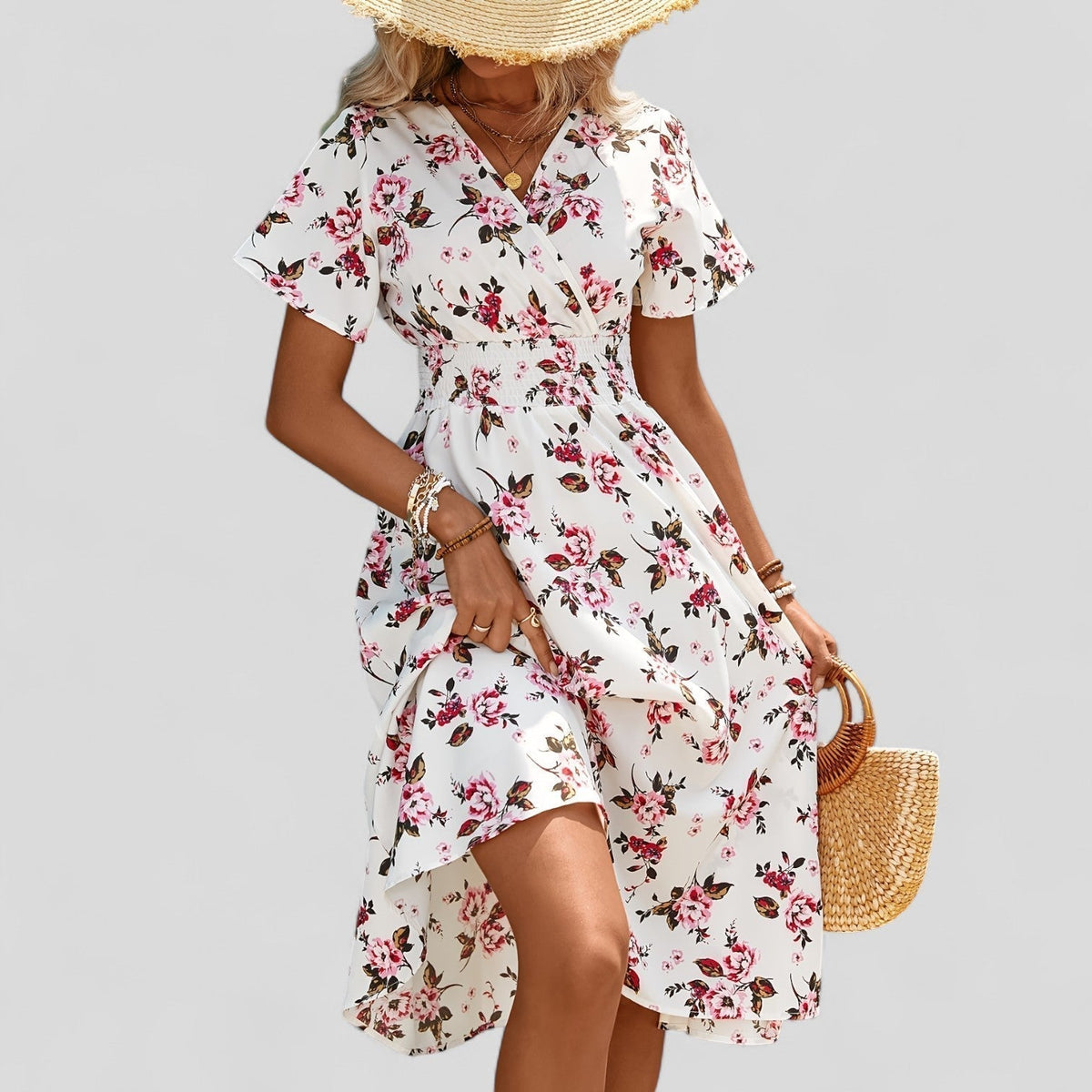 Gretalise | Comfortable Summer Midi Dress