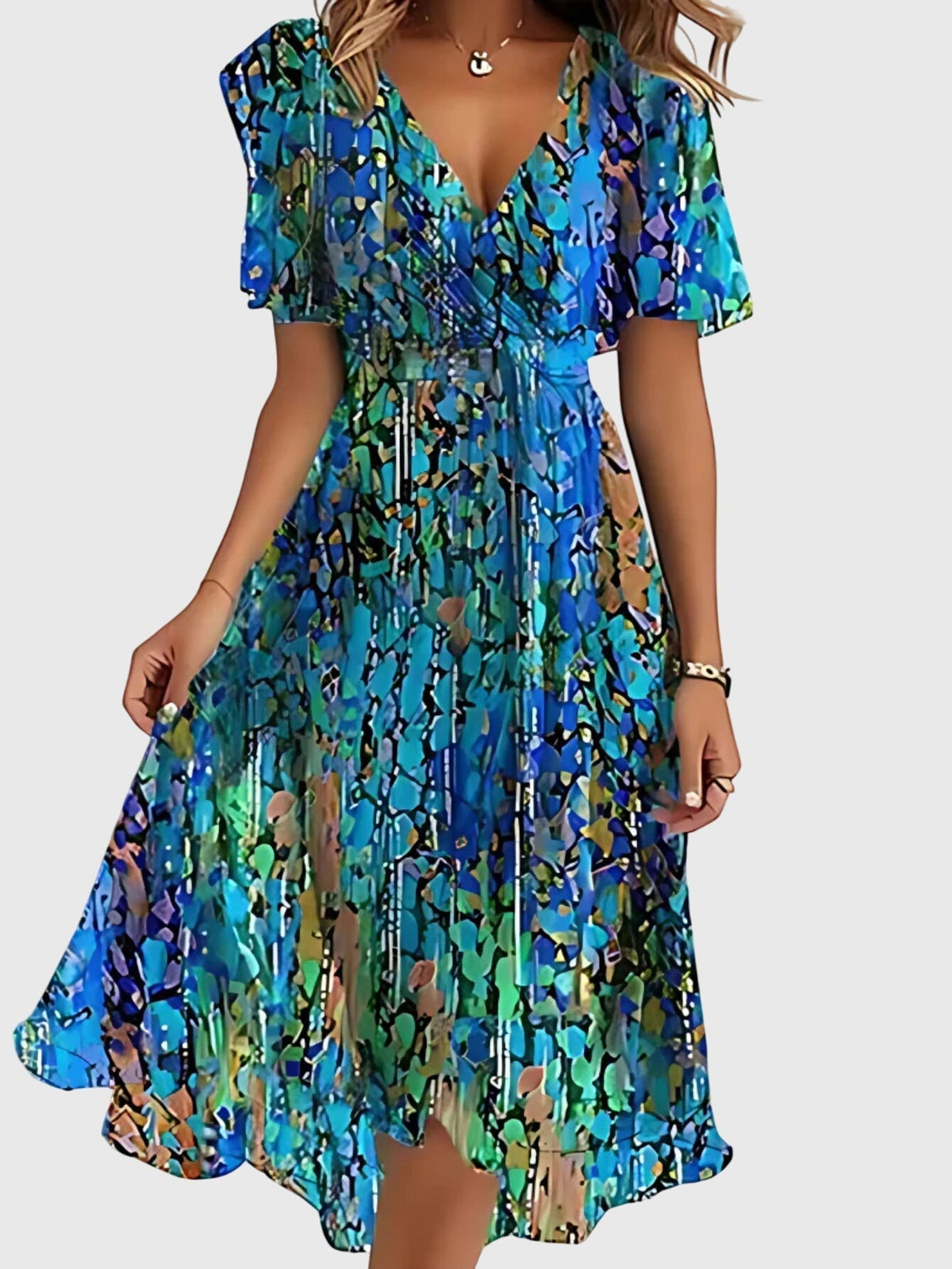 Matilda | Summer Dress With Belly Cover