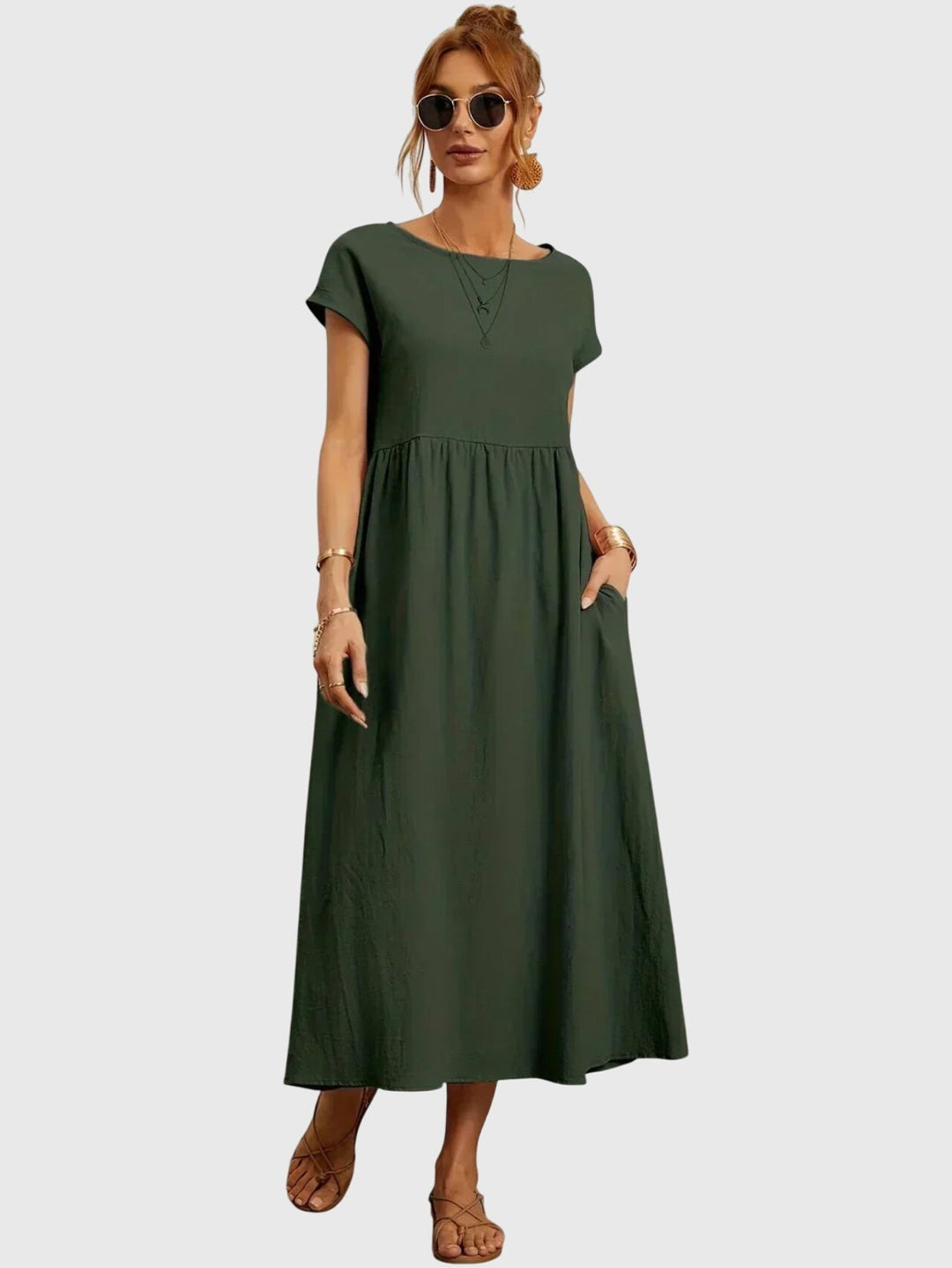 Giselle - Casual Pocket Dress