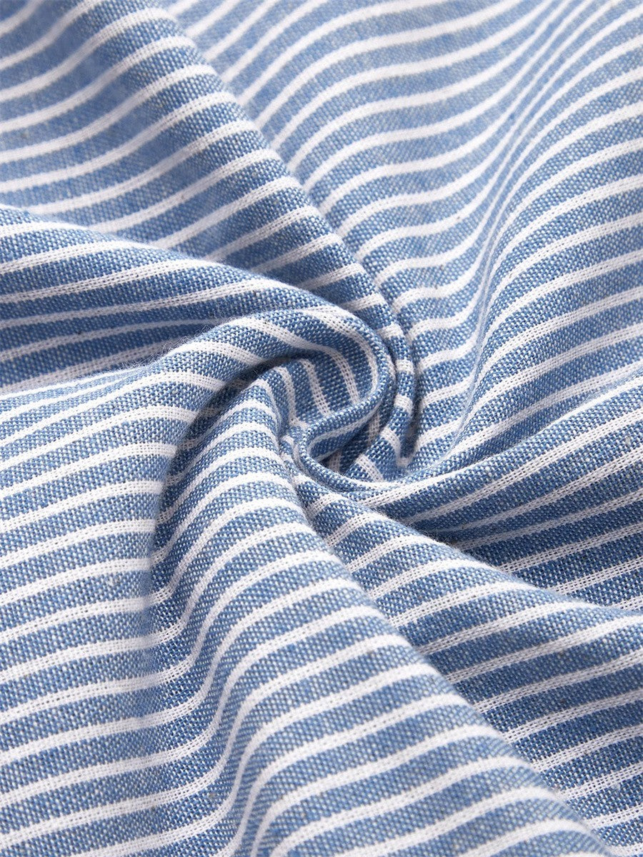 Wanda Striped Midi Dress