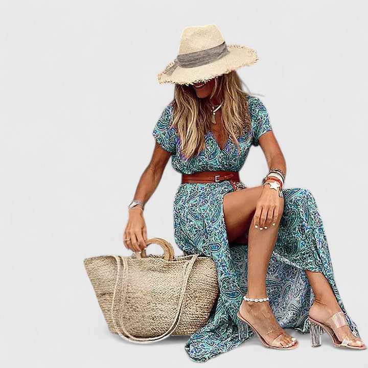 Alleta | Sophisticated Maxi Dress